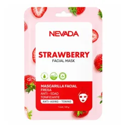Mascarilla Facial Nevada aroma fresa 1u
