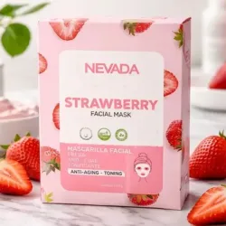 Mascarilla Facial Nevada aroma fresa 1u