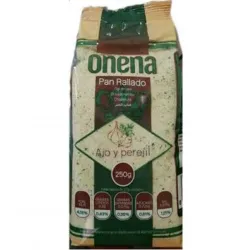 Pan rallado con ajo y perejil