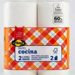 Papel de cocina 2 rollos Ayala