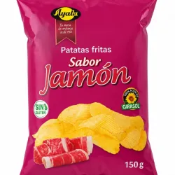 Patata de jamon ayala 150g