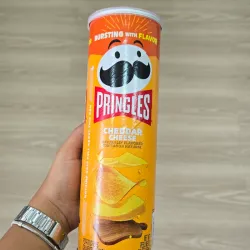 Pringles de queso cheddar 158g