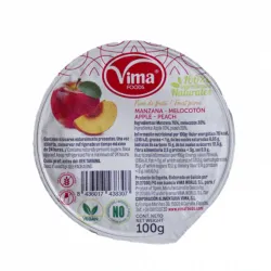Puré de fruta Manzana-Melocotón 