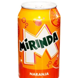 Refresco de naranja Mirinda