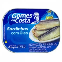 Sardinas en aceite 250g