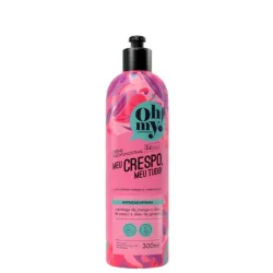 Shampoo para cabellos crespos