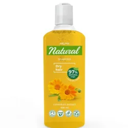 Shampoo para pelo seco de extracto de calendula