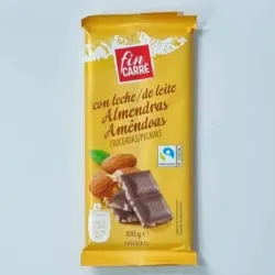Chocolate con Almendras Fin Carré