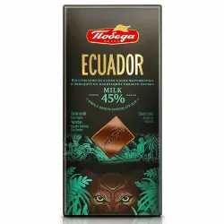 Tableta de chocolate ECUADOR 45%Leche