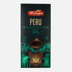 Tableta de chocolate Perú 36%Leche