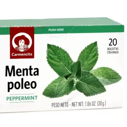 Te de menta poleo carmencita