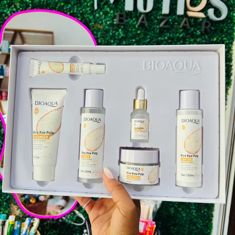 🌾BIOAQUA-Kit de Rutina Completa de Arroz🌾