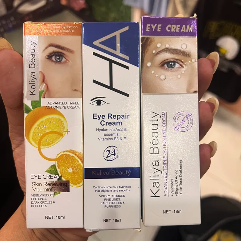 Contorno de ojos en crema 
