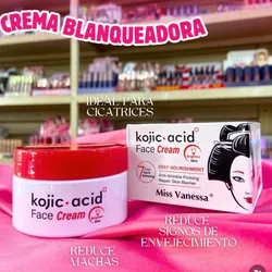 🌸Crema de  Ácido kójico para manchas y cicatrices🌸