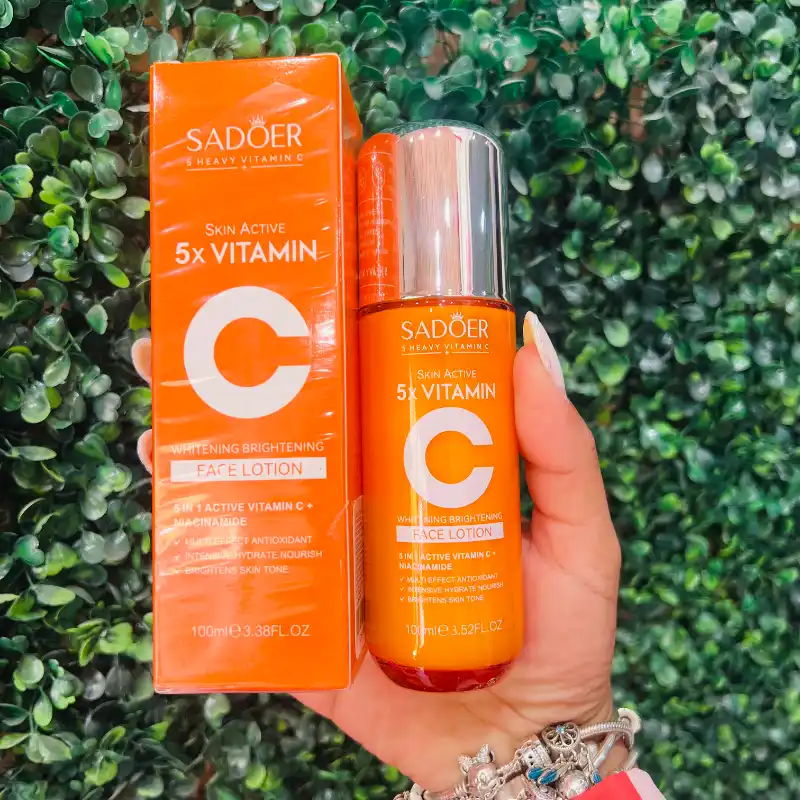 🍊Loción Vitamina C 5×🍊 ✨5 en 1+Vitamina C+Niacinamida✨