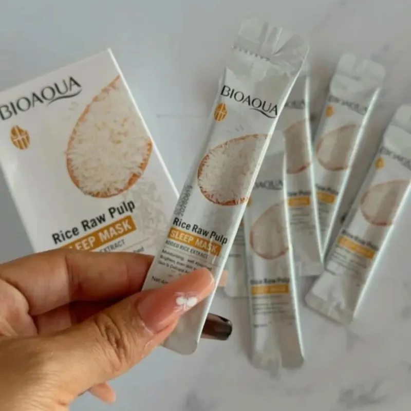 ✨Mascarilla Nocturnas con extracto de arroz✨😴
