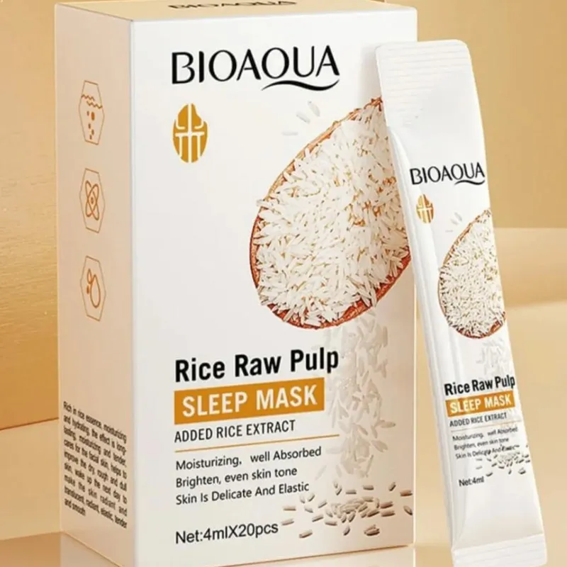 ✨Mascarilla Nocturnas con extracto de arroz✨😴