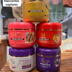 Mascarillas Capilares para cabellos maltratados 