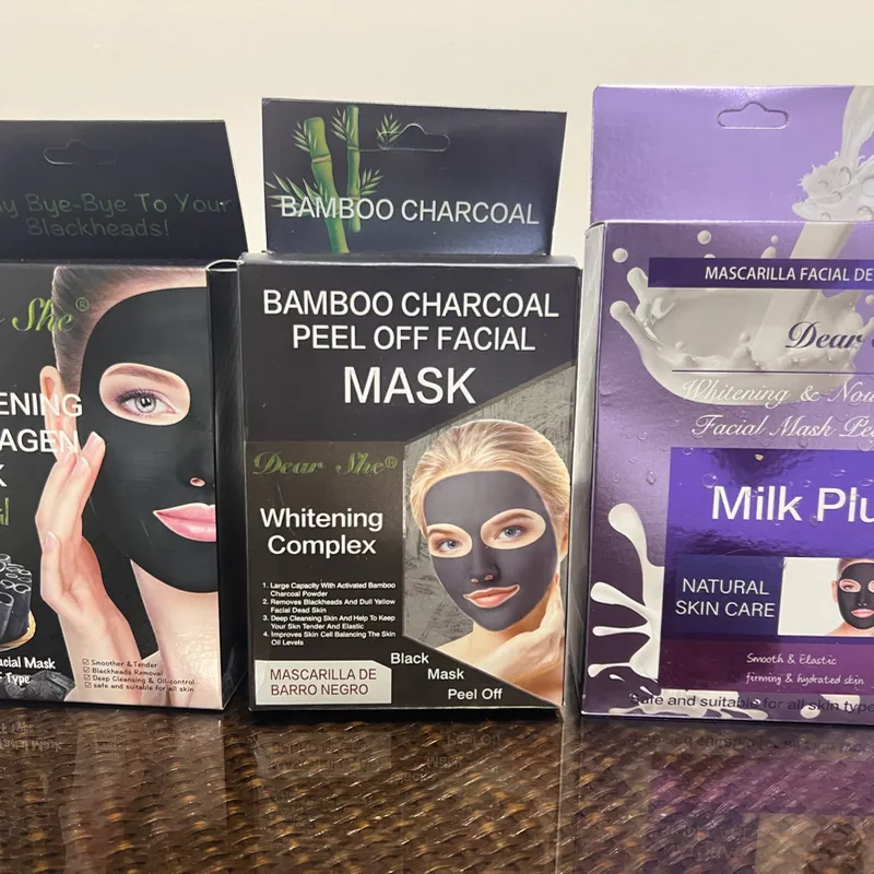 Mascarillas Peel-off para puntos negros 