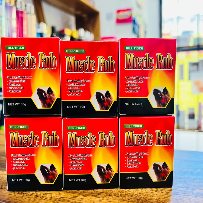 🔥 Muscle Rub – Alivio Rápido para Dolores Musculares