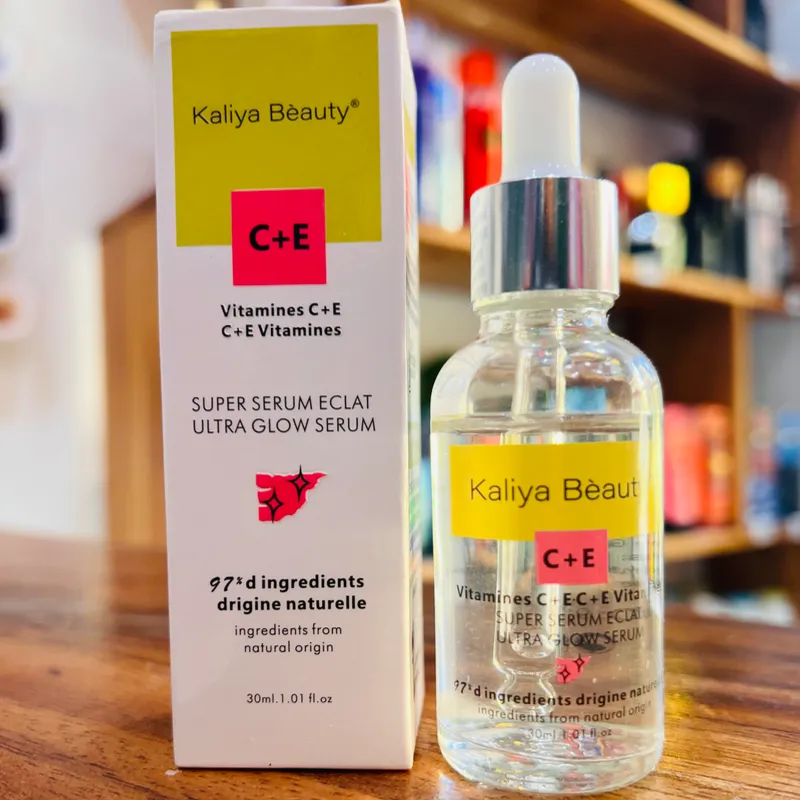 Serum facial de vitamina C+E