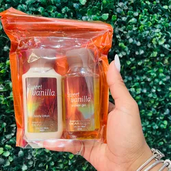 🌸Set crema corporal perfumada  + Gel de baño🌸