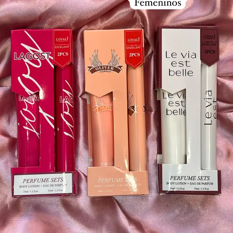 Set femenino de perfume + Crema