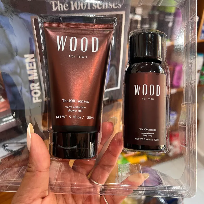 Set Masculino Gel de ducha + Spray Corporal