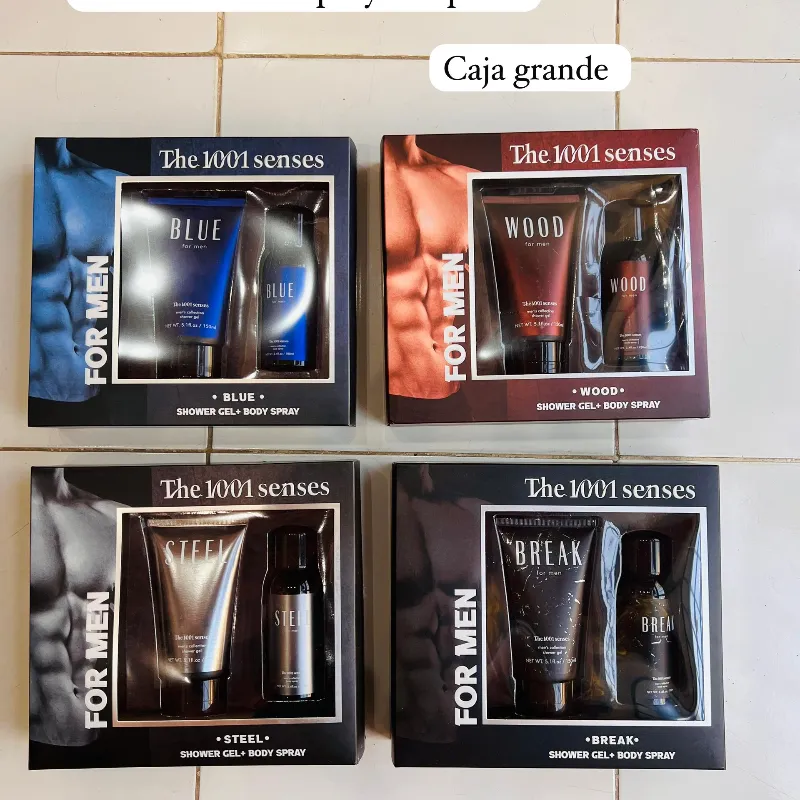 Set Masculino Gel de ducha + Spray Corporal