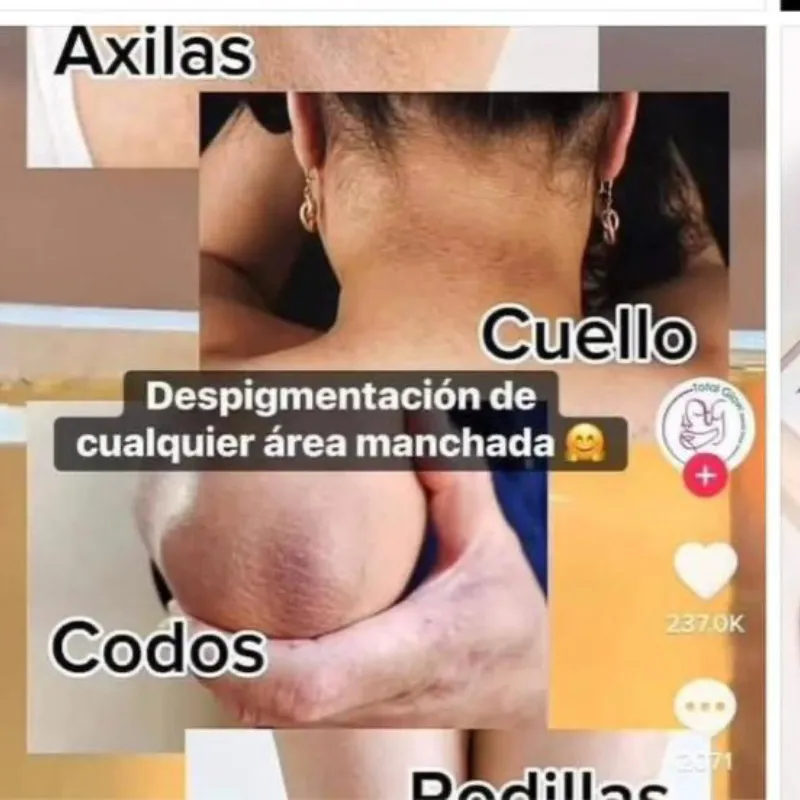 Tónico facial limpiador con extracto de ácido glicólico 