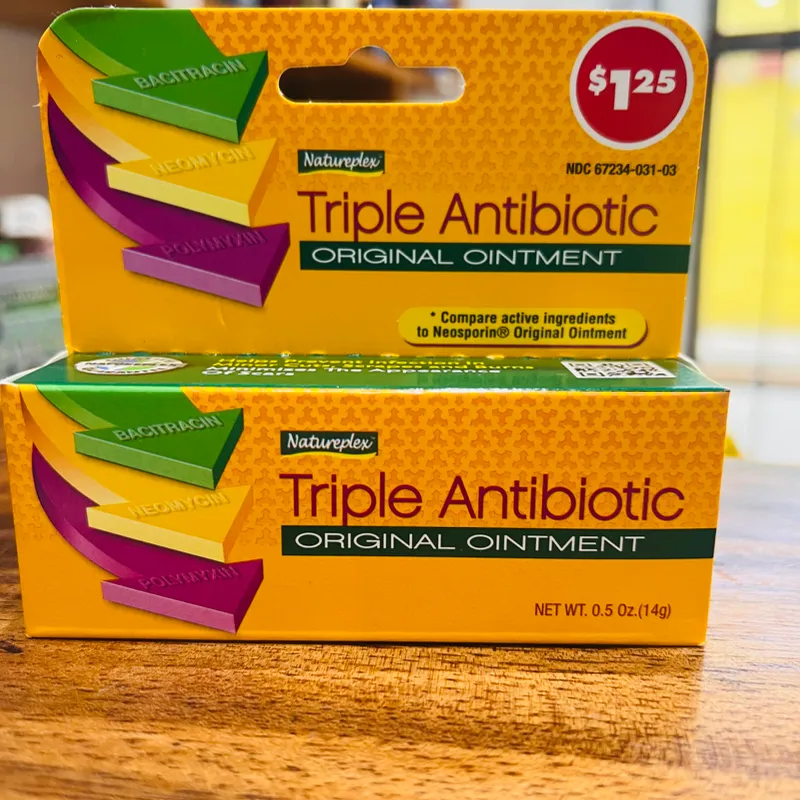 🛡️ Triple Antibiótico – Protección Total para la Piel