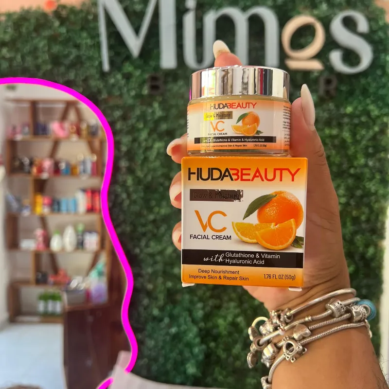 ✨Crema Facial con  V.C, Glutatión y Ácido Hialurónico✨