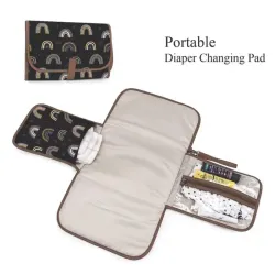 Cambiador de pañales con bolsa