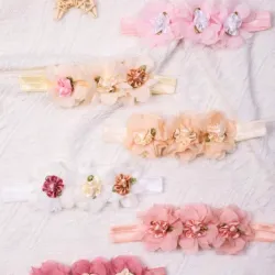 Diadema con flores