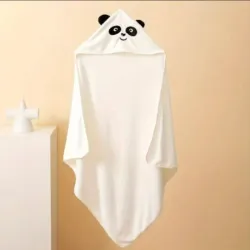 Toalla con gorro 🐼