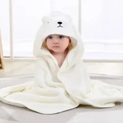 Toalla con gorro 🐻‍❄️