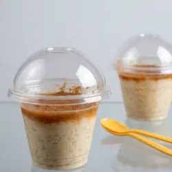 Vasito Domo de 12 onz de Crema Catálana