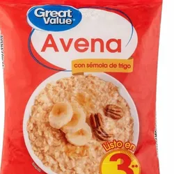 Avena con sémola de trigo