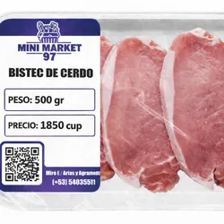 Bistec de cerdo