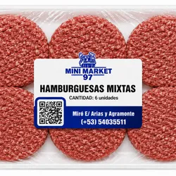 Hamburguesas condimentadas