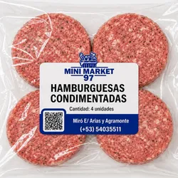 Hamburguesas de 4u