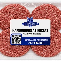 Hamburguesas condimentadas