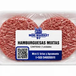 Hamburguesas condimentadas