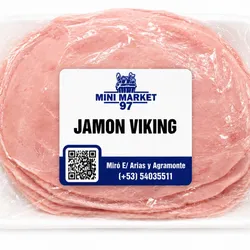 Jamón Viking lasqueado