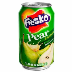 Jugo de lata pera