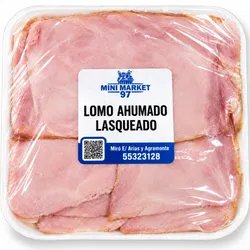 Lomo ahumado lasqueado