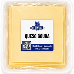 Queso gouda lasqueado