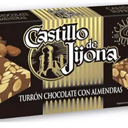 Turrón de Chocolate puro con almendras