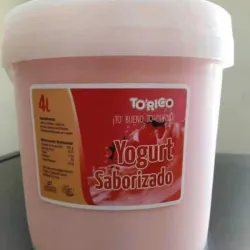 Yogurt Saborizado de Fresa (4lt)