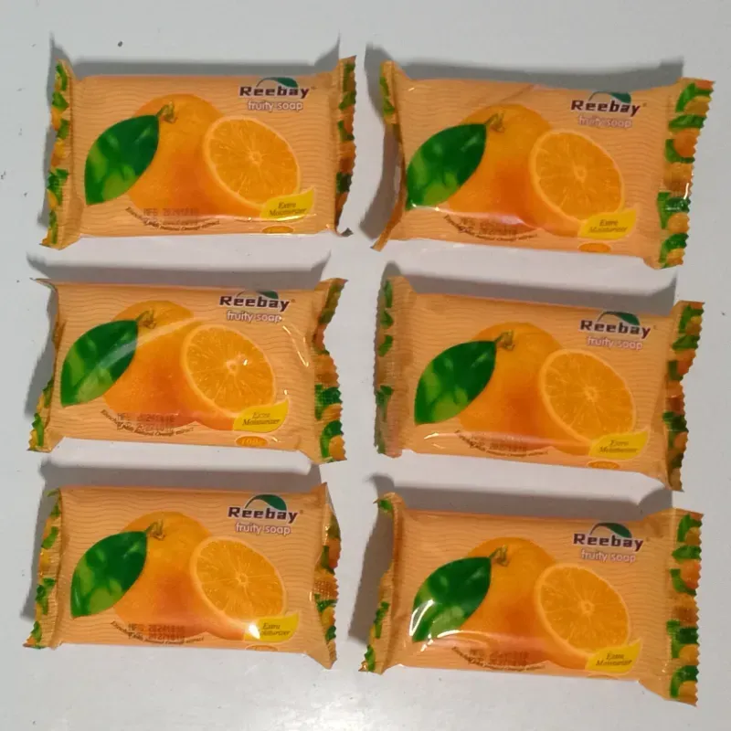 6 Jabones Naranja 
